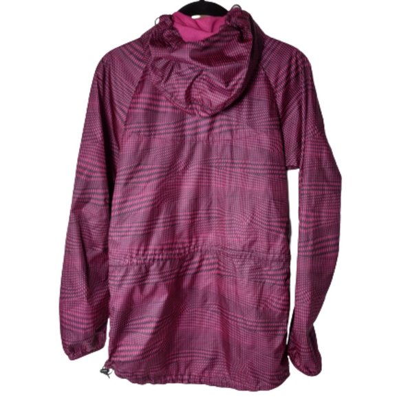 Nike Track & Field Pink Black Jacket Hooded XS Women - Picture 4 of 8